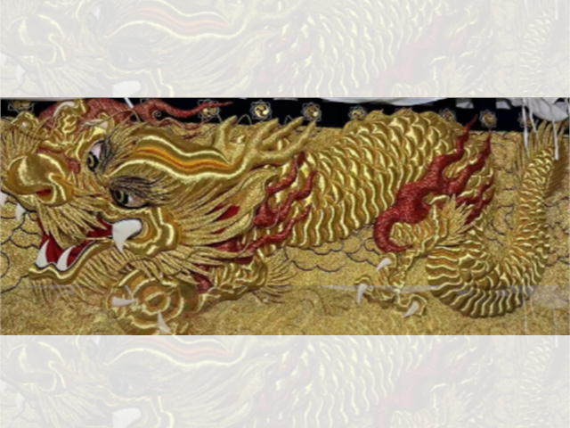 手刺繍工芸品